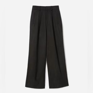 Everlane way high drape pant black size 6